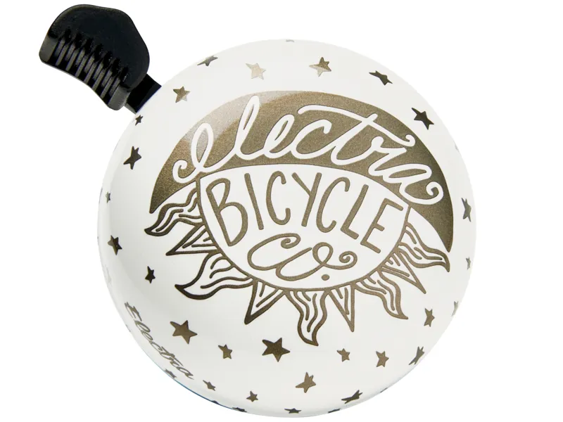 Electra Domed Ringer Lunar Bell in White