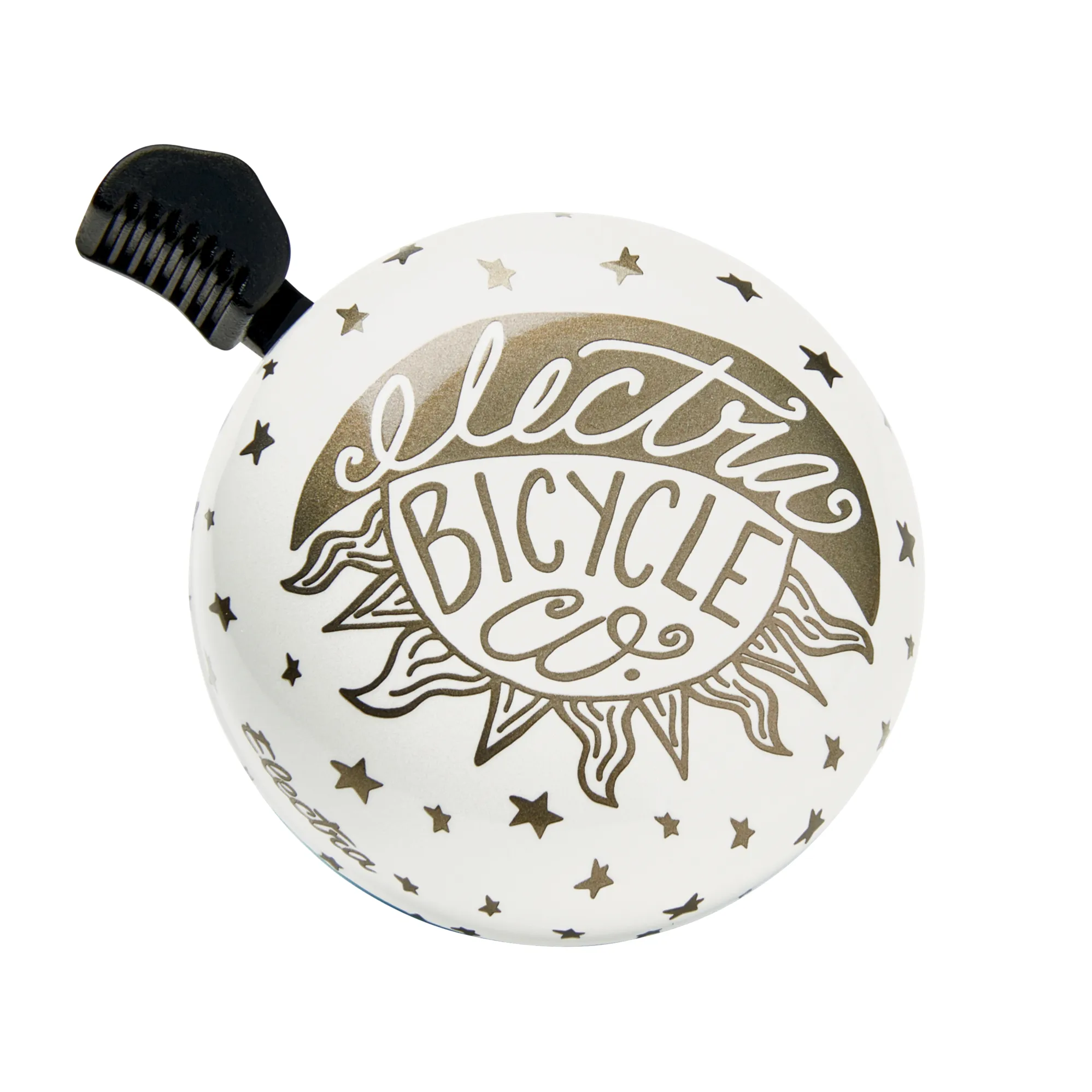 Electra Dome Ringer Bell Electra Domed Ringer Lunar Bell in White
