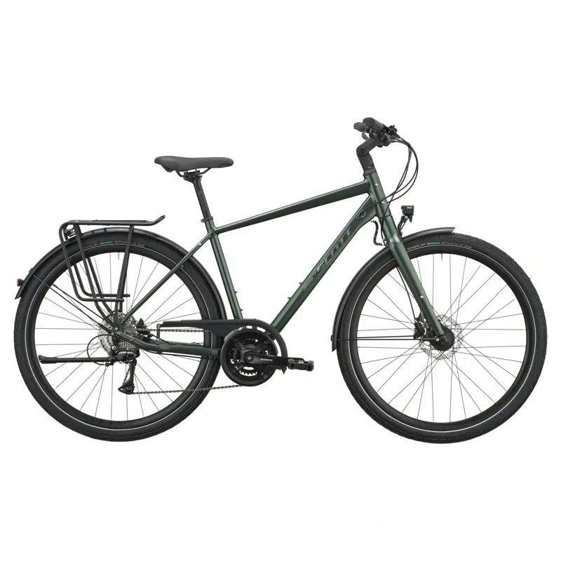 Scott Vitess 25 Hybrid Bike in Kelp Green
