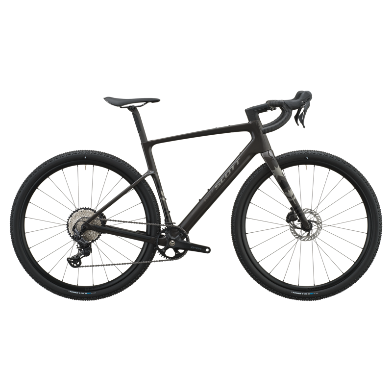 Scott Addict Gravel 40 Bike in Carbon Black