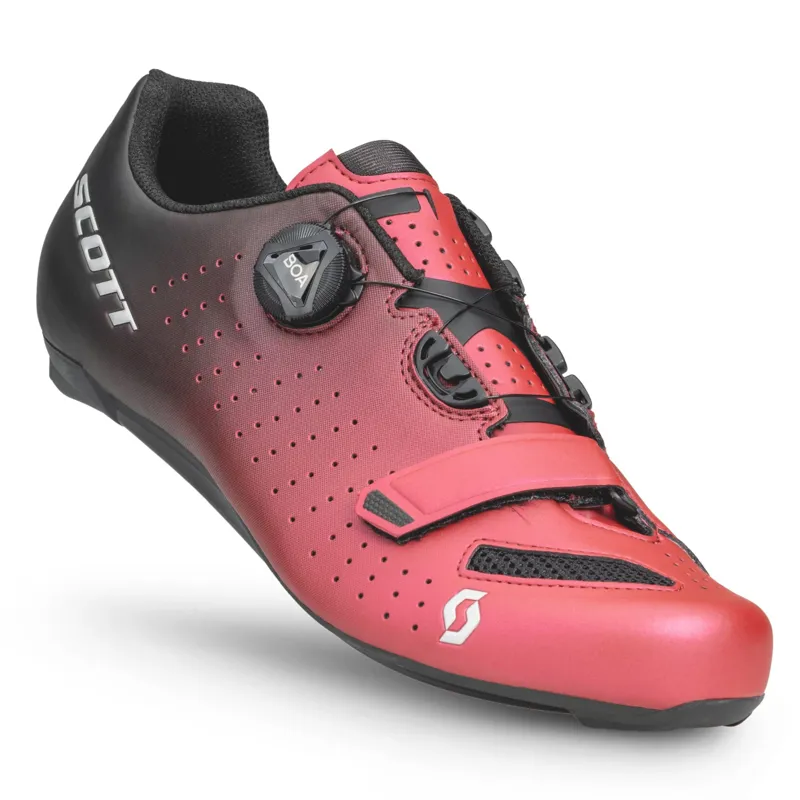 Scott Road Comp Boa Shoes in Black/Metallic Red