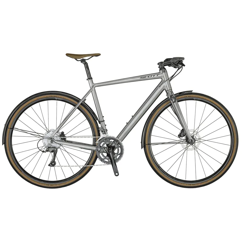 2021 Scott Metrix 30 EQ Fta Bar Road Bike in Silver