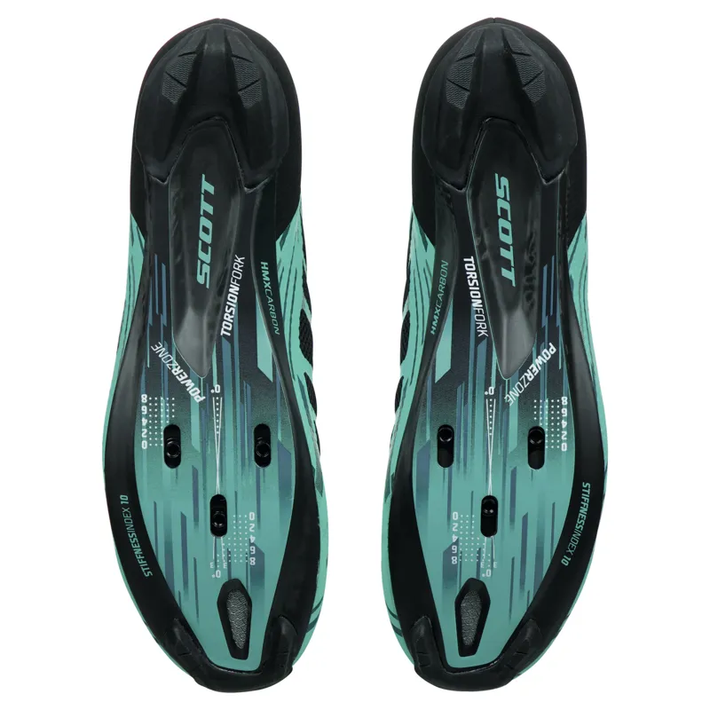 2022 Scott Road RC Evo Supersonic Shoes in Electric Green-3
