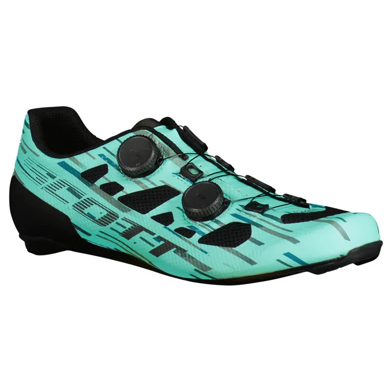 2022 Scott Road RC Evo Supersonic Shoes in Electric Green-2