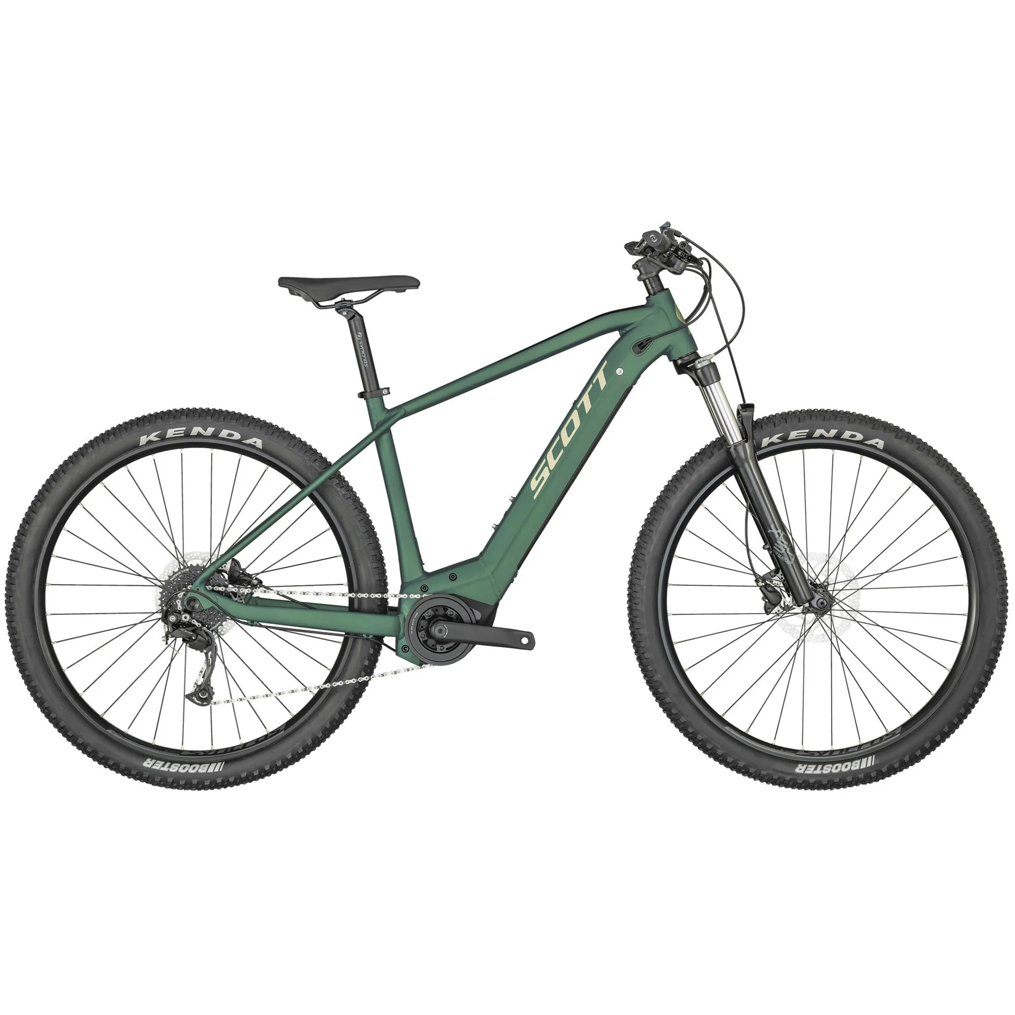 Scott Aspect eRIDE 950 Electric Mountain Bike in Green