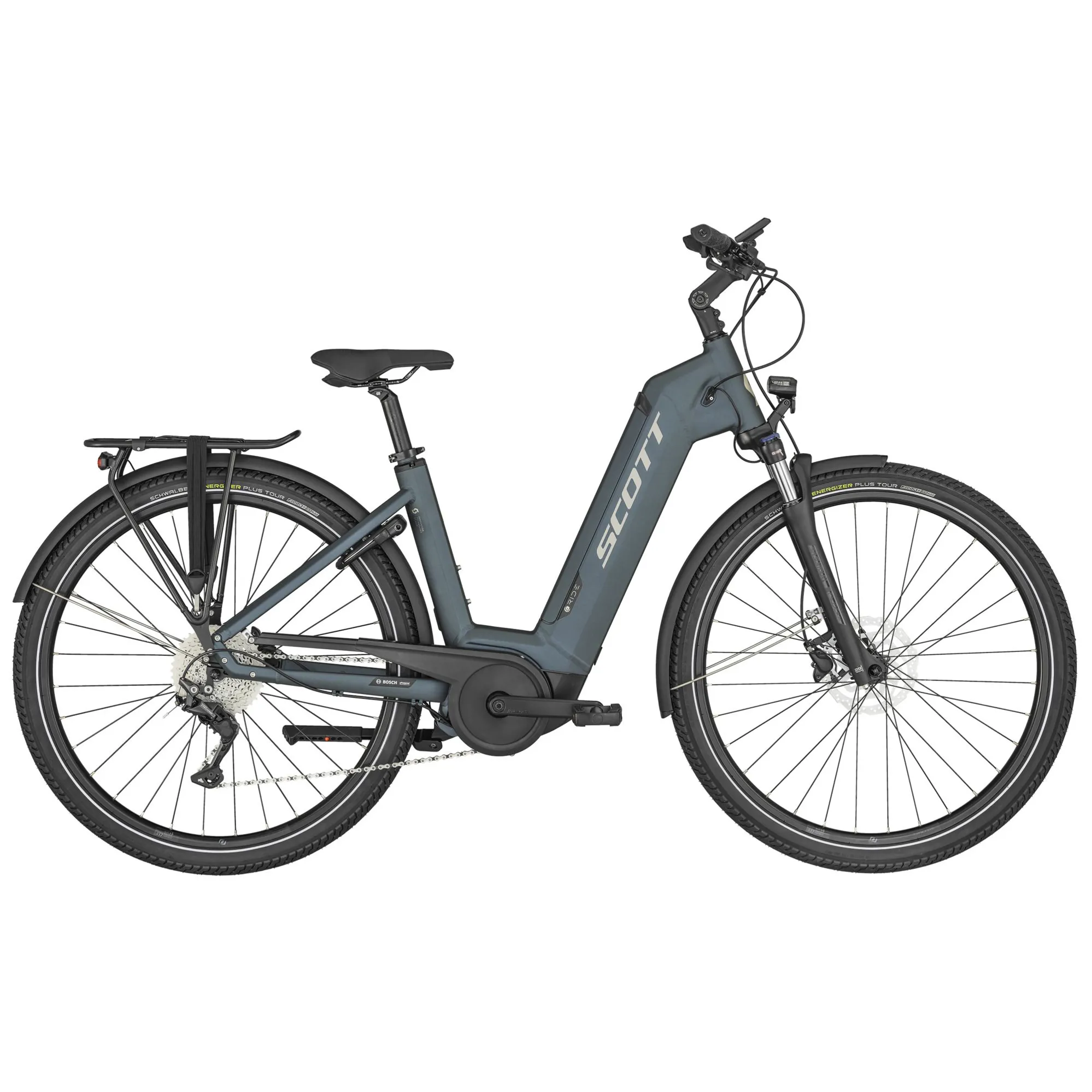 Scott Sub Tour eRIDE 10 Electric Hybrid Bike in Grey