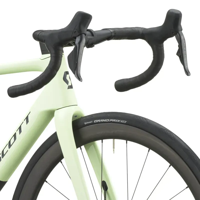 Scott Addict RC 20 Road Bike in Cream Green/Carbon Black-4