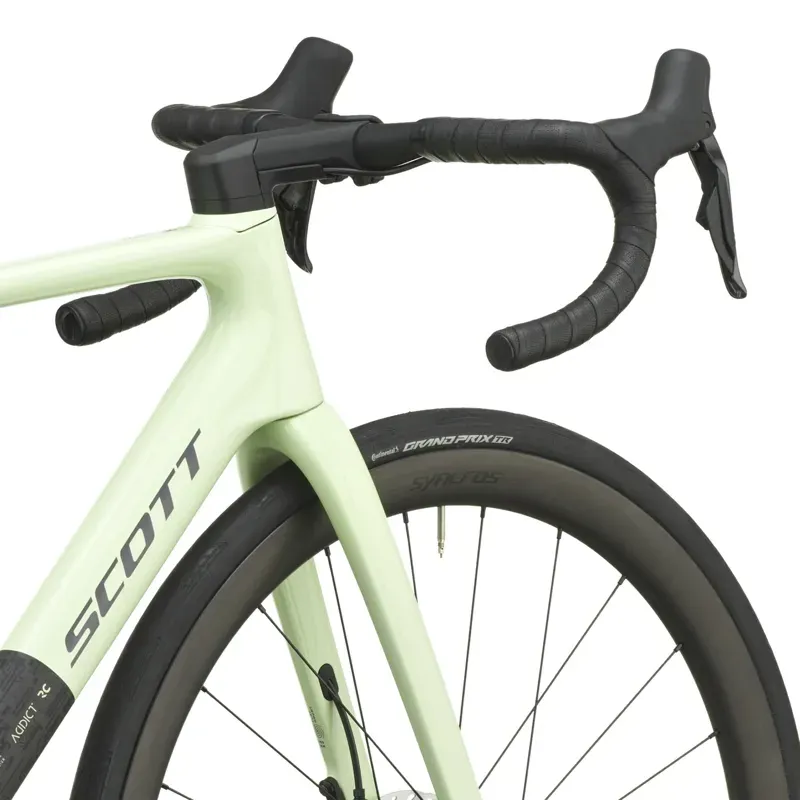 Scott Addict RC 20 Road Bike in Cream Green/Carbon Black-5