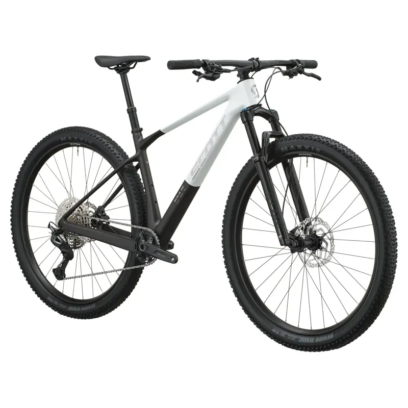 Scott Scale 10 Gravel Bike in White/Carbon Black-1