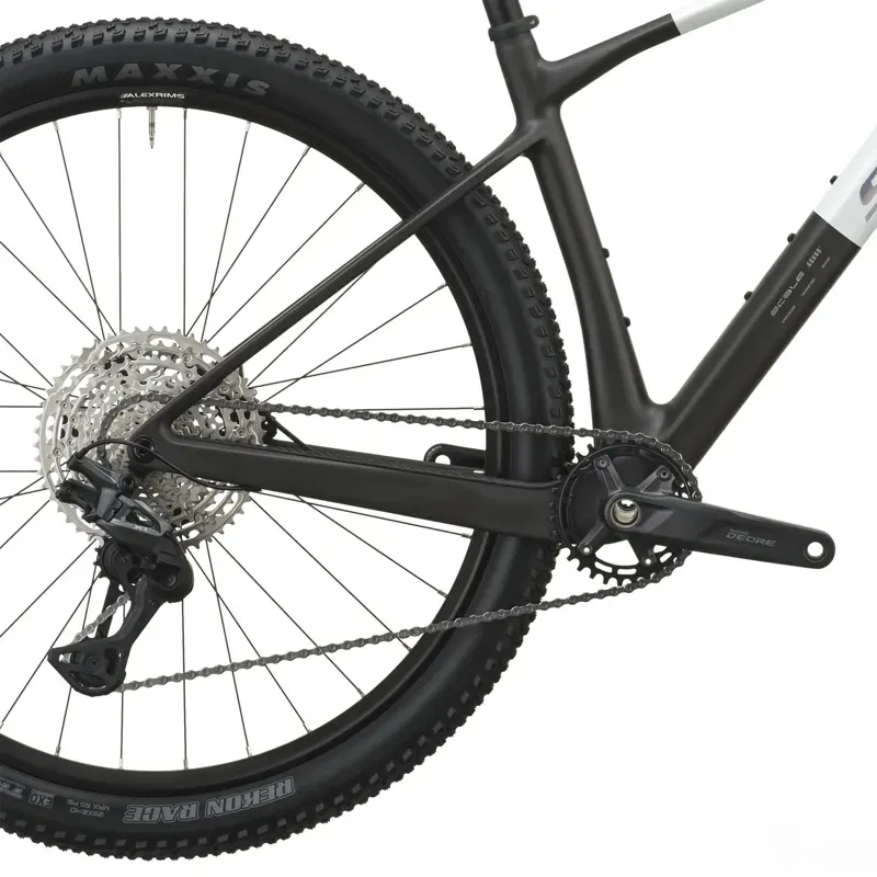 Scott Scale 10 Gravel Bike in White/Carbon Black-3