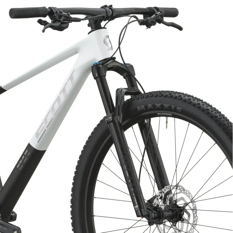 Scott Scale 10 Gravel Bike in White/Carbon Black-4