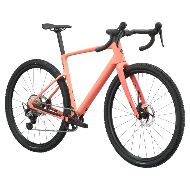Scott Addict Gravel 40 Bike in Peach Pink-1