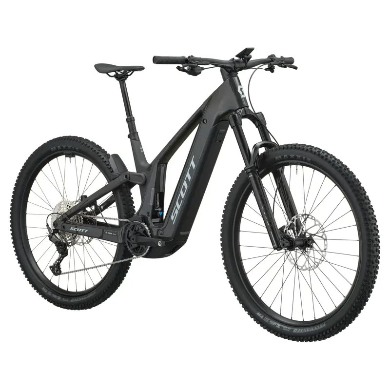 Scott Patron 30 eMountain Bike in Carbon Black-1