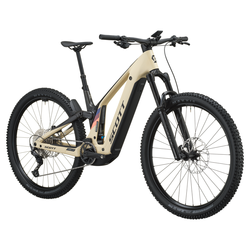 Scott Patron 30 eMountain Bike in Solitude Beige/Carbon Black-1