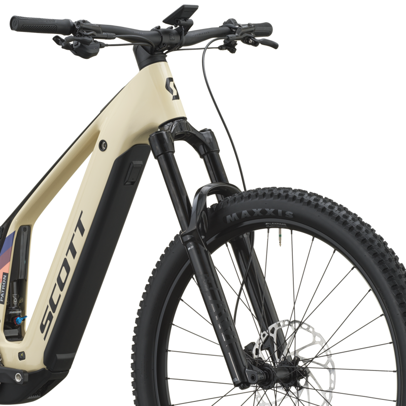 Scott Patron 30 eMountain Bike in Solitude Beige/Carbon Black-4