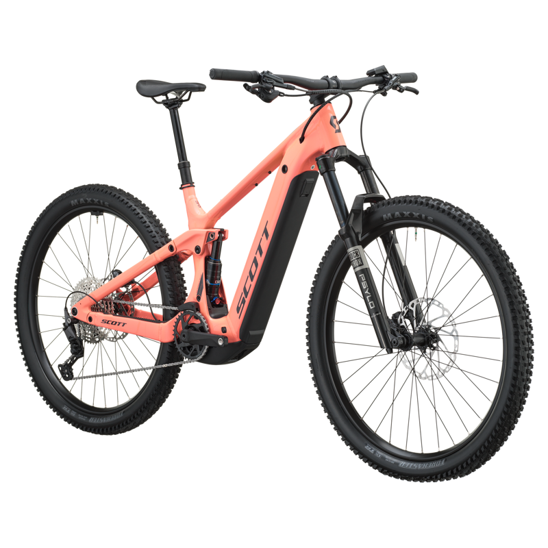 Scott Strike 30 eMountain Bike in Peach Pink-1
