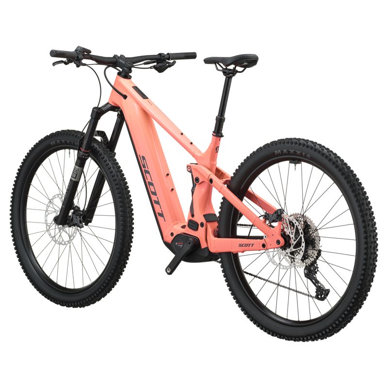 Scott Strike 30 eMountain Bike in Peach Pink-2