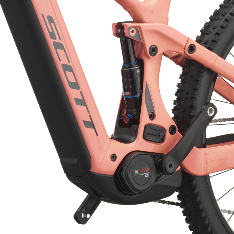 Scott Strike 30 eMountain Bike in Peach Pink-5