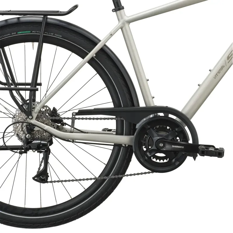 Scott Vitess 20 Hybrid Bike in Ivory Beige-5