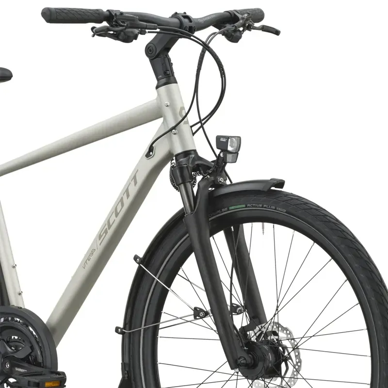Scott Vitess 20 Hybrid Bike in Ivory Beige-3