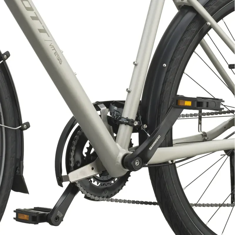 Scott Vitess 20 Hybrid Bike in Ivory Beige-6