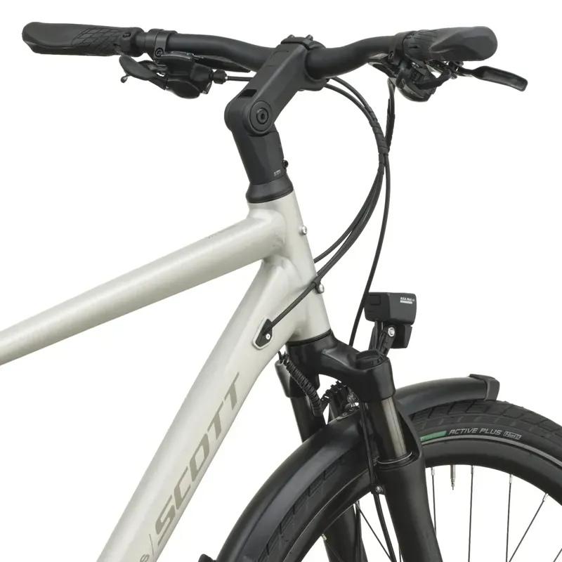 Scott Vitess 20 Hybrid Bike in Ivory Beige-4