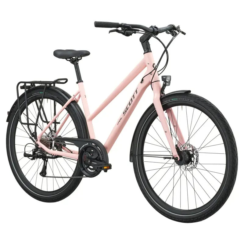 Scott Vitess 25 Slope Hybrid Bike in Dogwood Pink-1