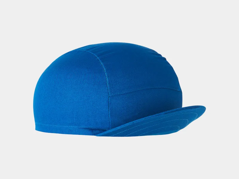 2021 Bontrager Cotton Cycling Cap One-Size Alpine Blue-1