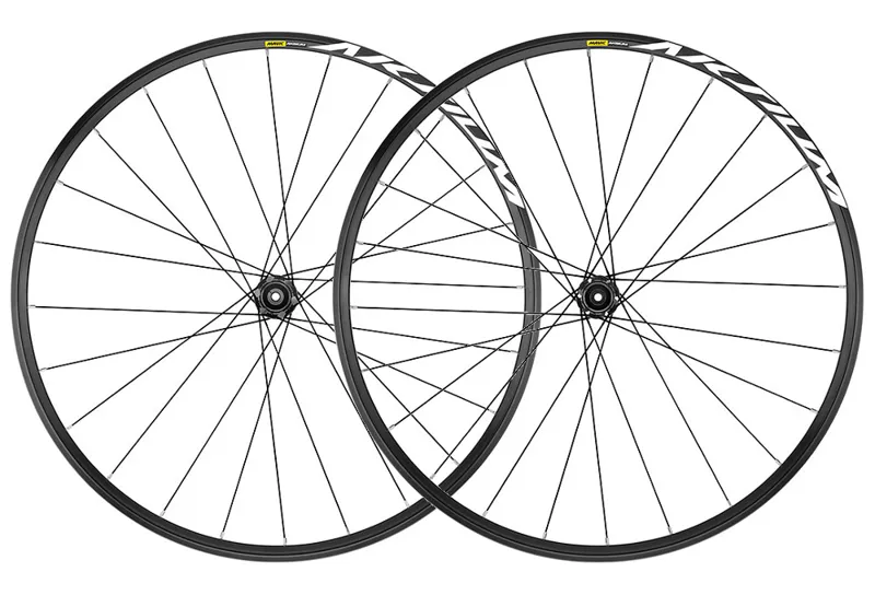 Mavic Aksium 6 Bolt Disc Alloy Wheels Pair 12mm