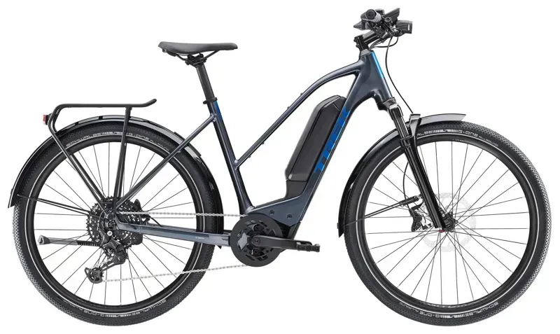 Trek Allant+ 6 Stagger 545WH E-Road Bike In Galactic Grey
