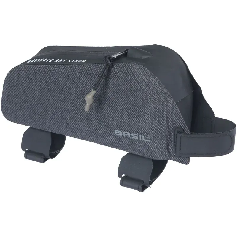 Basil Navigator Storm Top Tube Frame Bag Black 0.8l