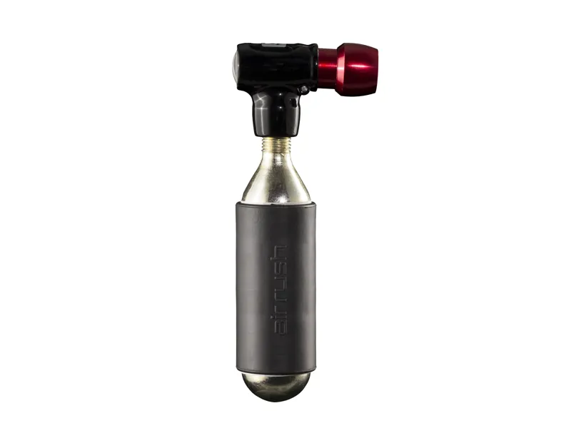 Bontrager CO2 Air Rush Elite Cycling Pump in Red