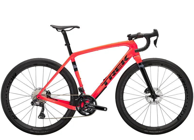 Trek Checkpoint SLR 7 Gravel Bike in Radioactive Coral