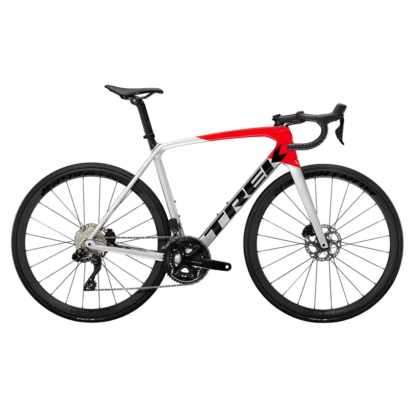 Trek Emonda SL 6 Pro Road Bike in Quicksilver/Radioactive Red