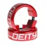 Deity Grip Clamps in Red