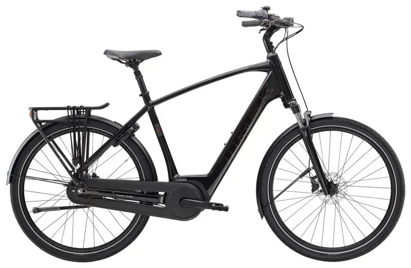 Trek District+ 2 e-Bike In Trek Black