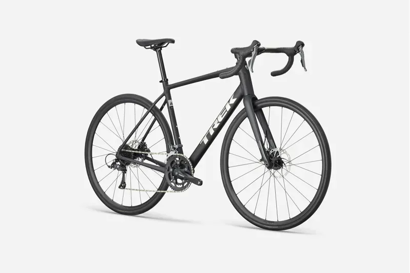 Trek Domane AL 2 Road Bike in Matte Dark Star Black-1