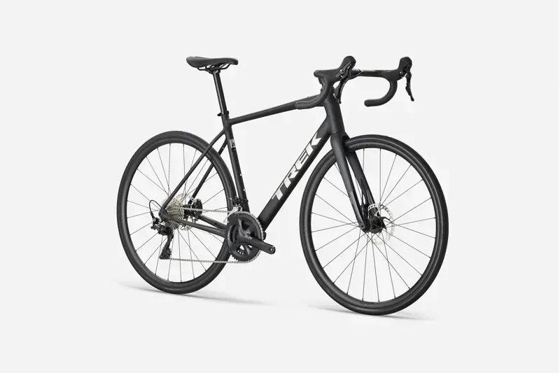 Trek Domane AL 4 Gen. 4 Road Bike in Matte Dark Star Black-1