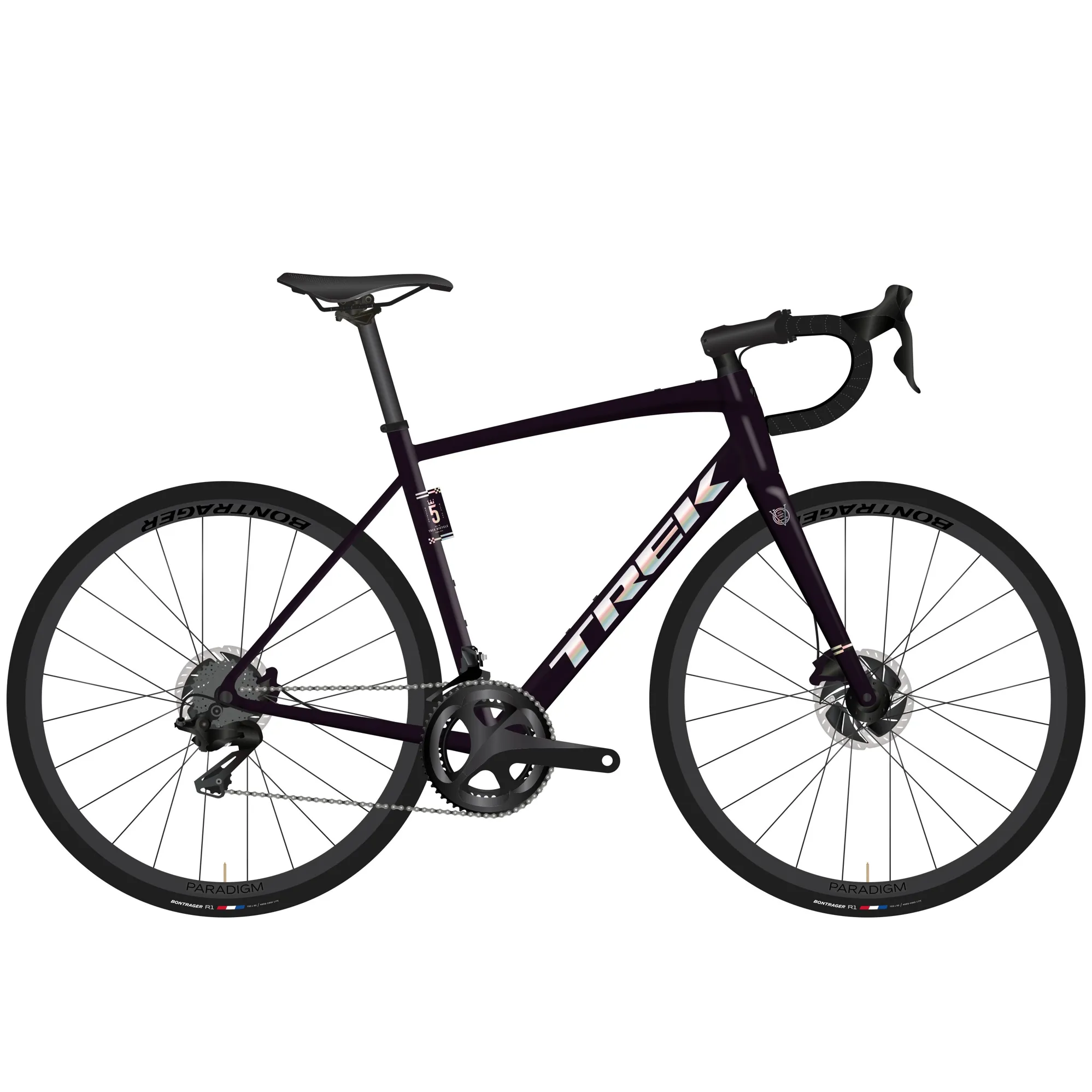 Trek Domane AL Road Bike in Trek Black - Main Image