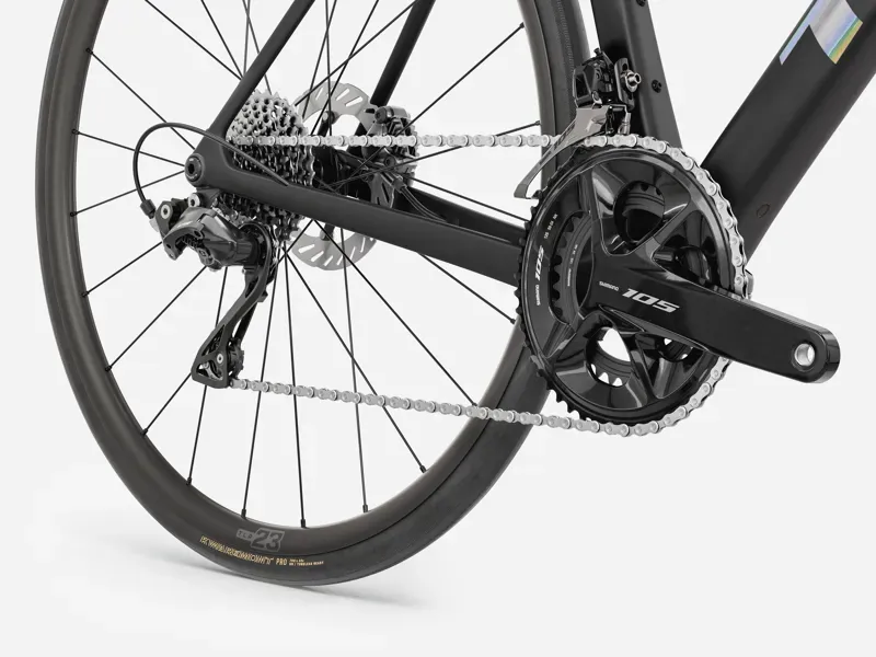 Trek Domane SL 5 Carbon Road Bike in Smoke-4