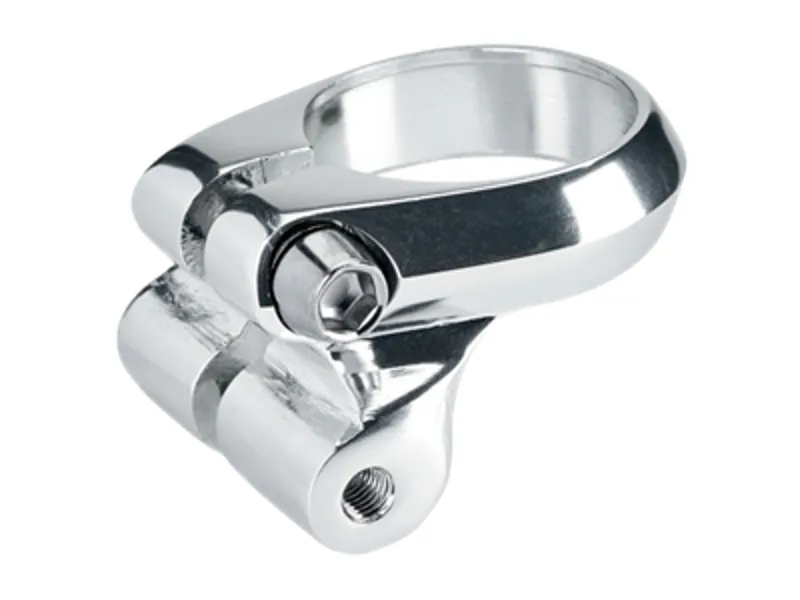 Electra Alloy 31.8mm Seat Post Clamp w/ Mounts in Silver