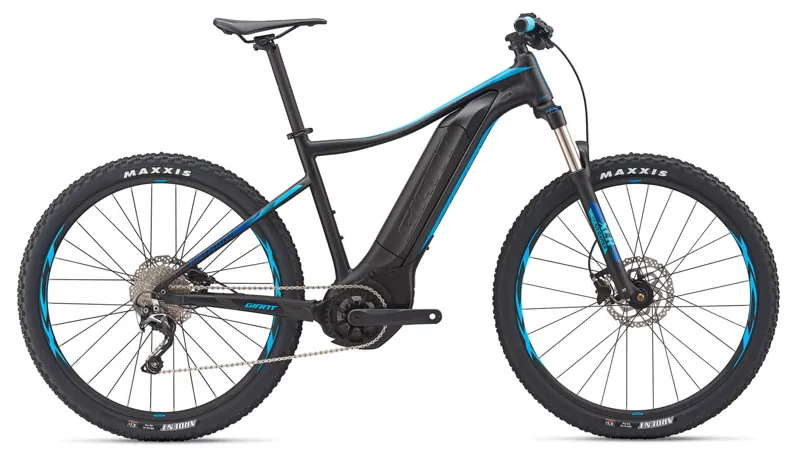 2019 Giant Fathom E+ 2 25km Mens Electric Mountain Bike in Black