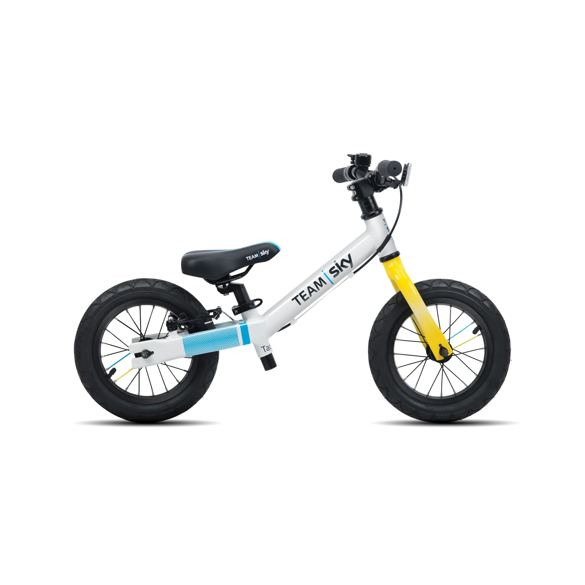 Frog Tadpole 12-inch Kids Balance Bike in Team Sky