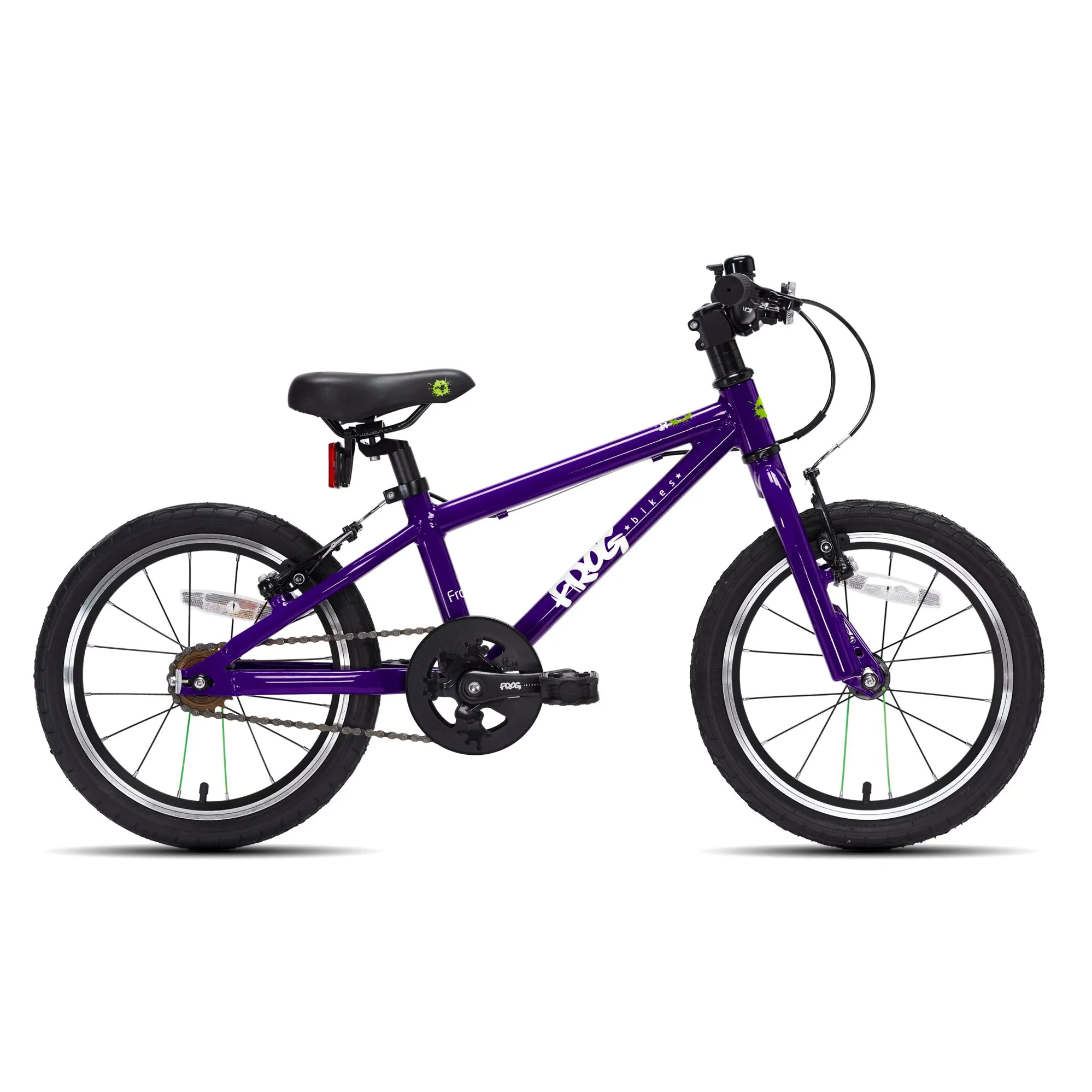 Frog 48 16-inch Hybrid Kids Bike in Purple