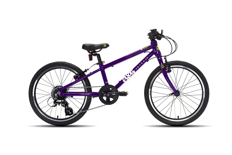 purple frog bike