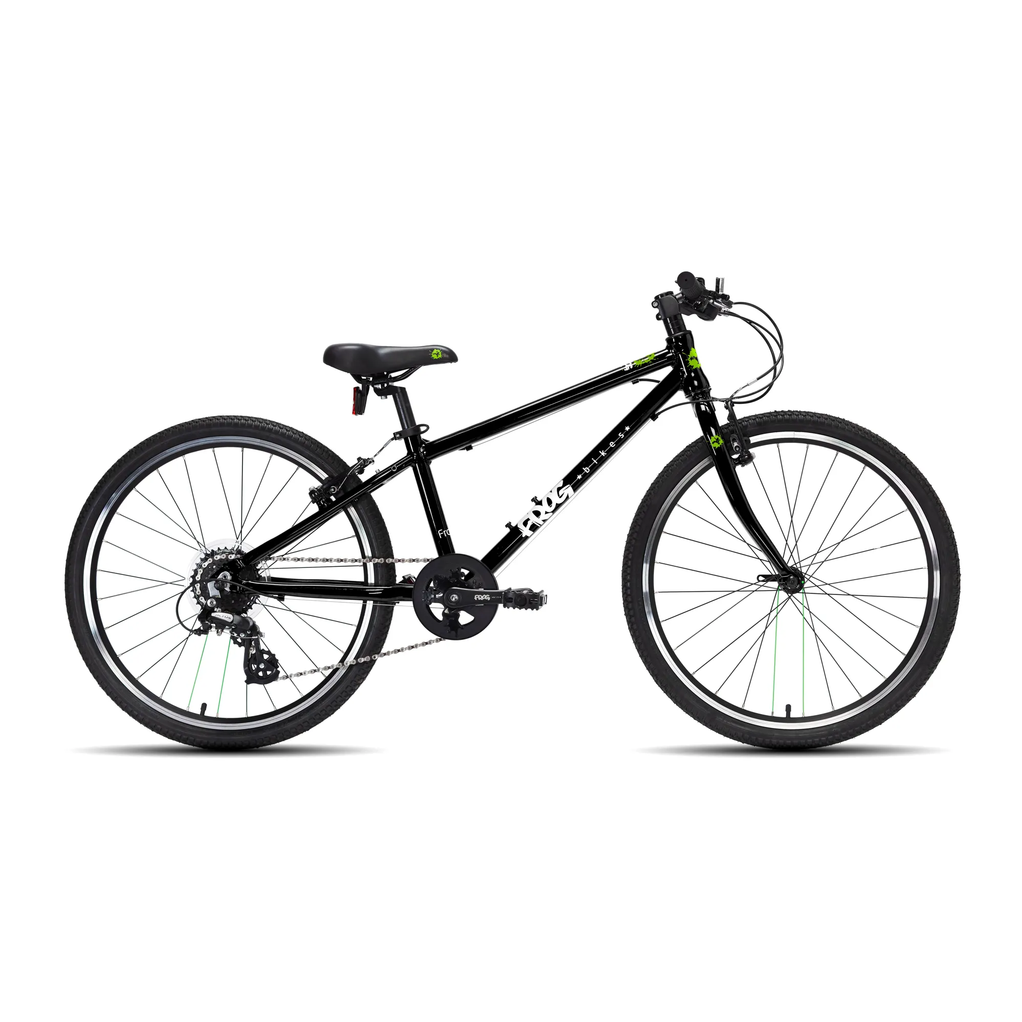 Frog 62 24 inch Kids Hybrid Bike in Black