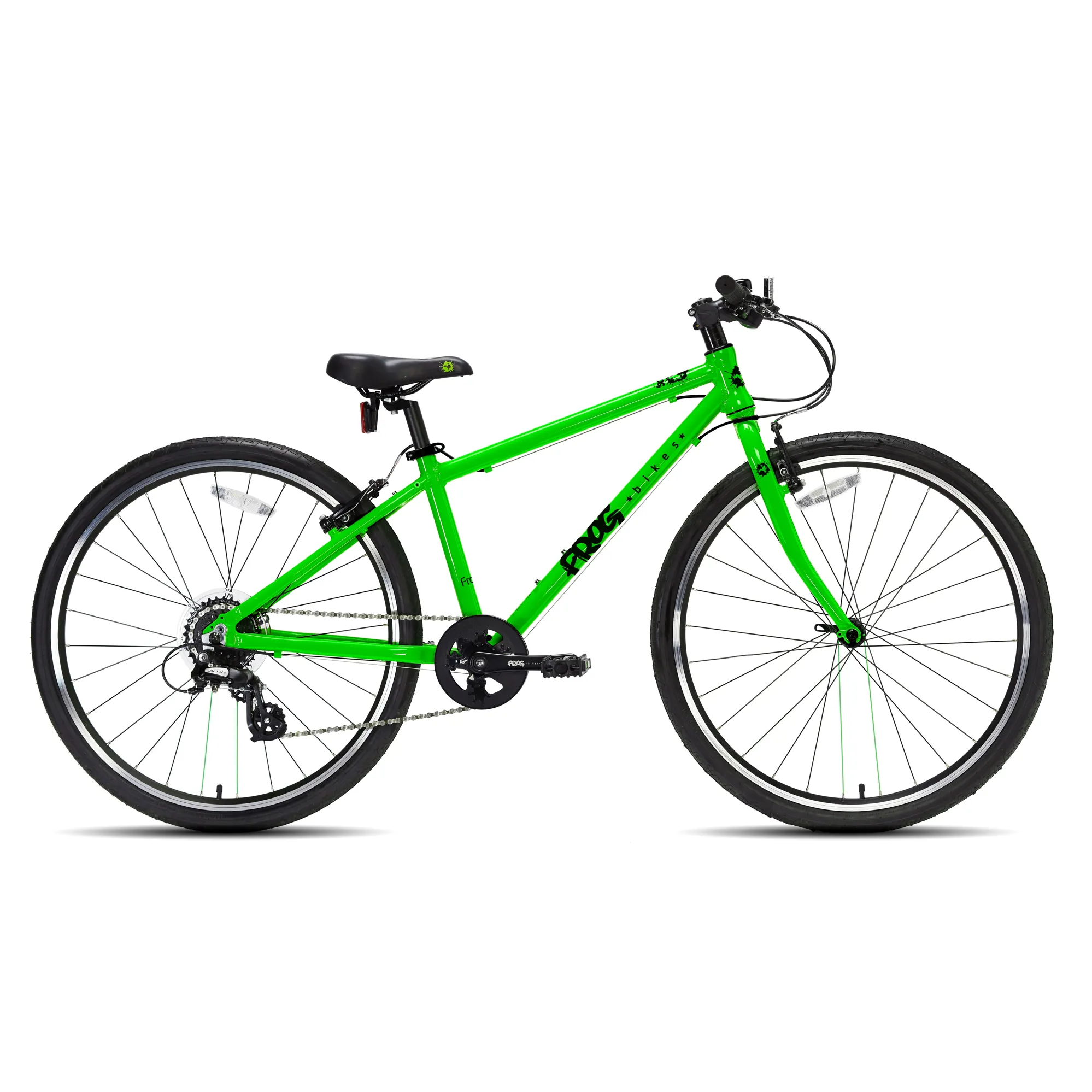 Frog 69 26-inch Kids Hybrid Bike in Green