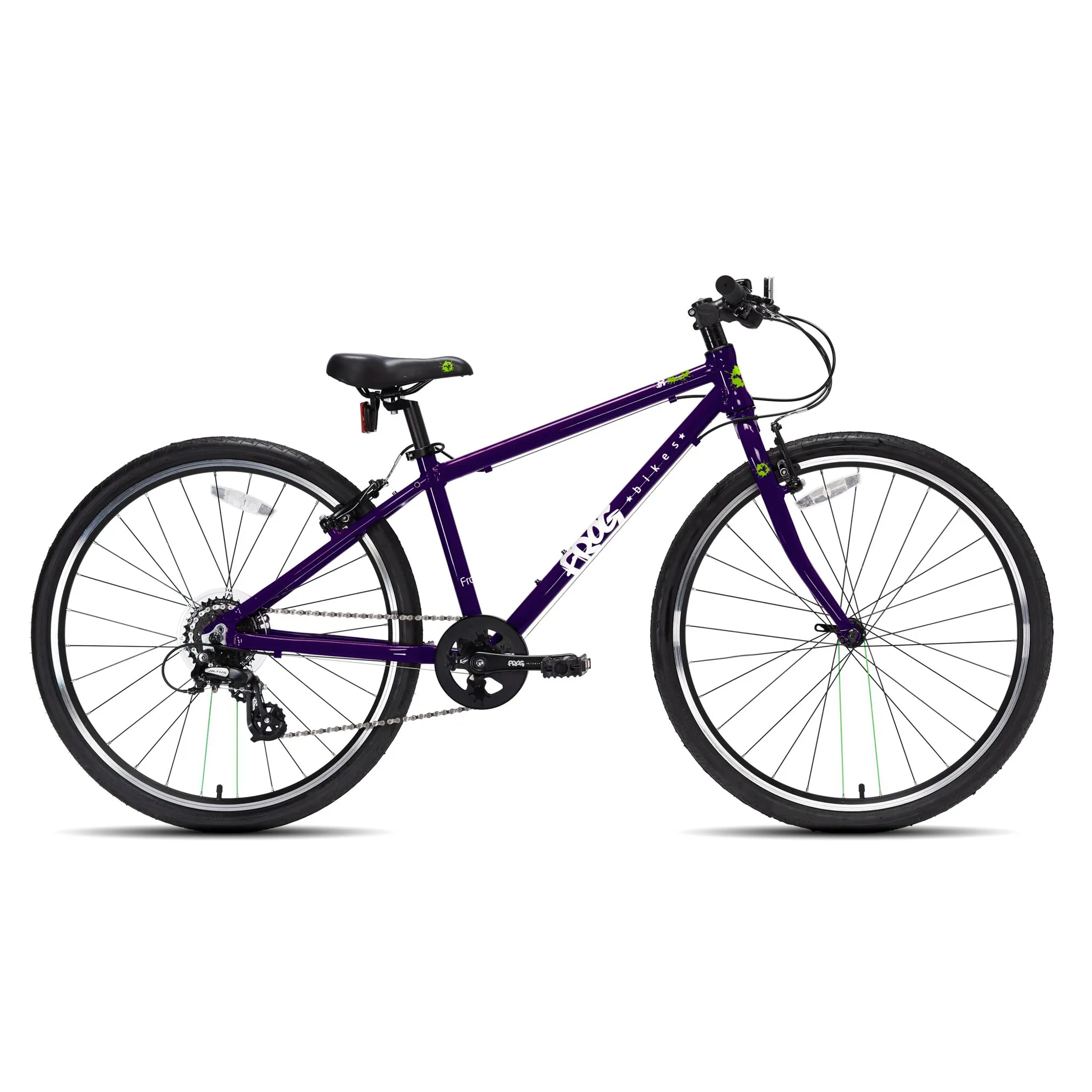 Frog 69 26-inch Kids Hybrid Bike in Purple - Main Image