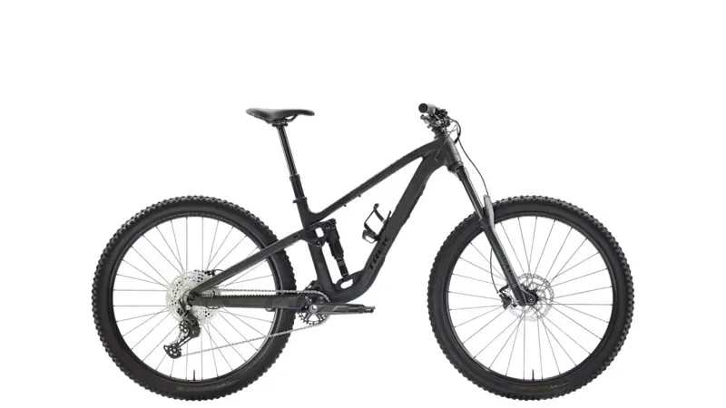 Trek Fuel EX 5 Mountain Bike in Lithium Grey/Trek Black Splatter