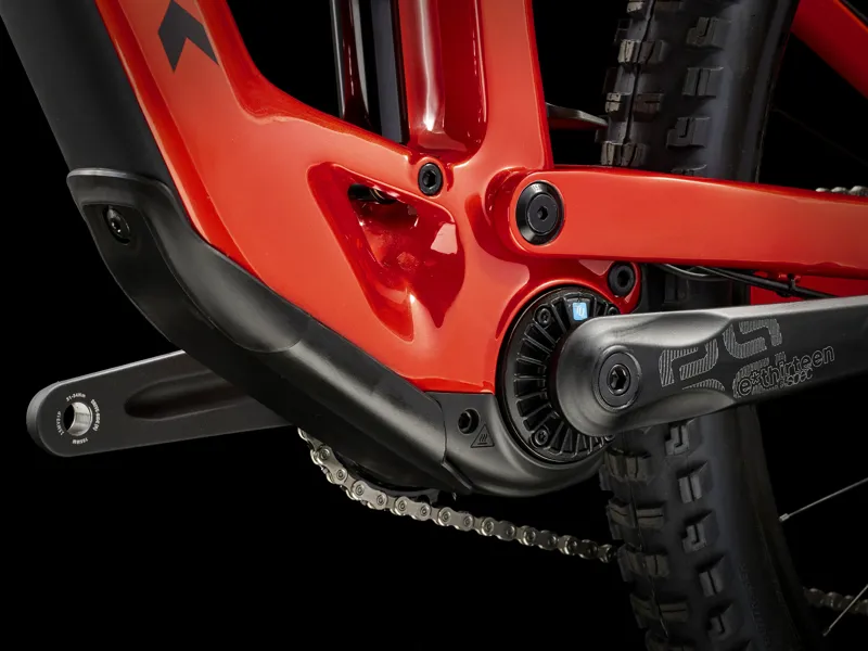 Trek Fuel EXe 9.7 eMountain Bike in Lava-1